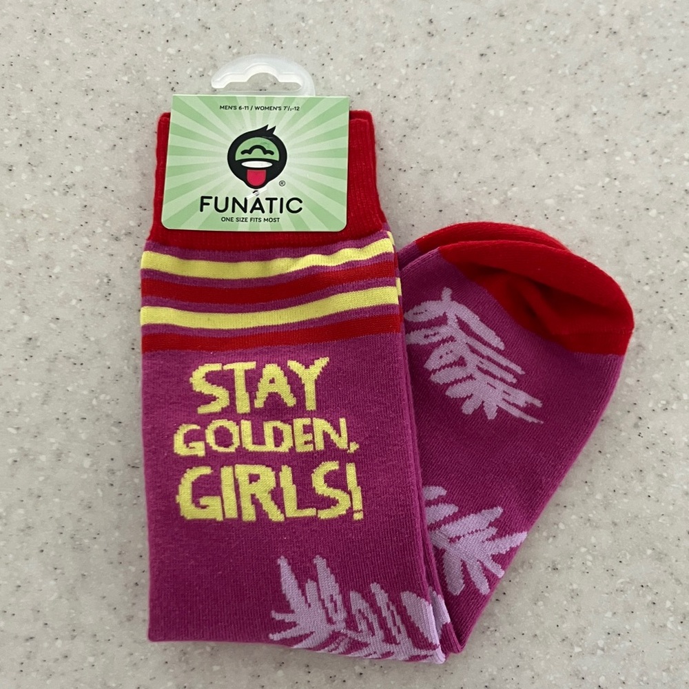 Golden Girls Socks STAY GOLDEN, GIRLS! Great gift for your best friend!